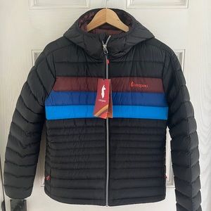 New Women’s Cotopaxi down hooded jacket